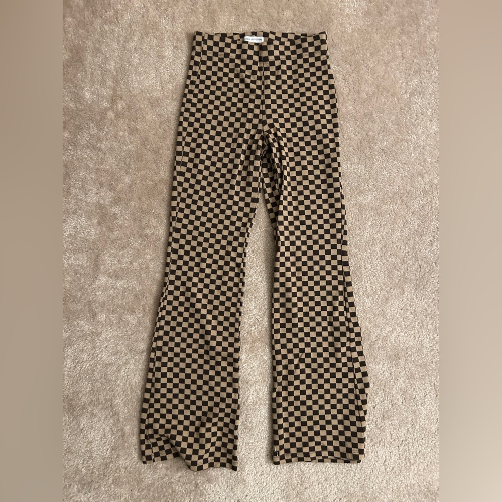 Urban Outfitters Brown Checkered Pants 🐻